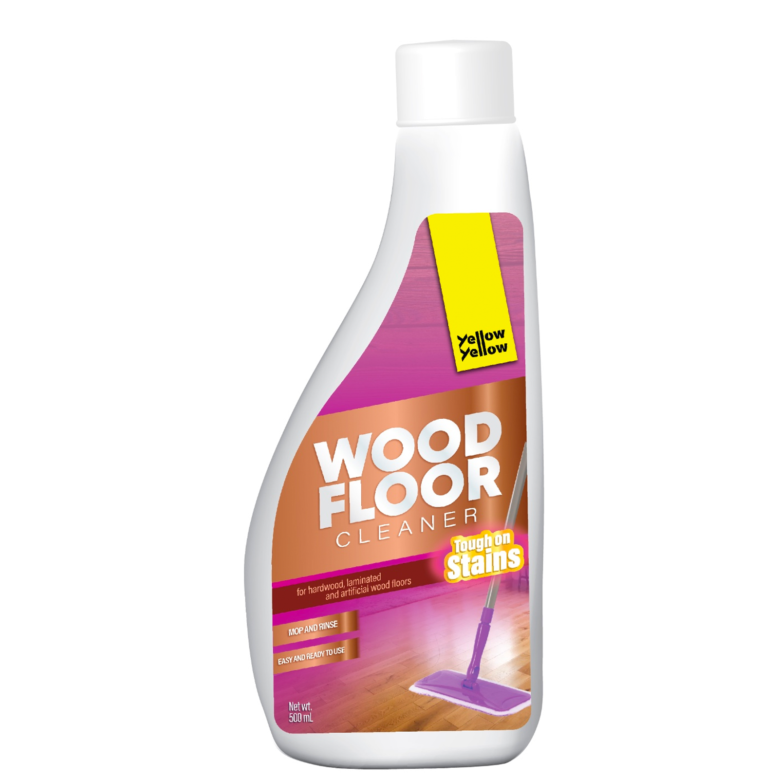 Yellowyellow WOOD FLOOR CLEANER 500ML TOUGH IN STAINS
